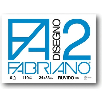 Fedrigoni Скицник за рисуване Disegno 2, 24 x 33 cm, 110 g/m2 (1575120014)