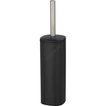 WENKO 24778100 - Тоалетна четка ALASSIO 9, 3x39, 2 cm неръждаема стомана/черна (WE0197)