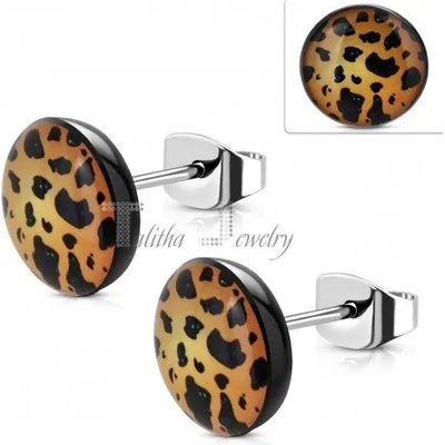 Talitha Дамски обеци „Леопард