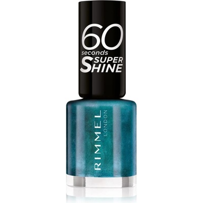 Rimmel 60 Seconds Super Shine Lak na nehty 721 Siren 8 ml