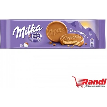 Milka Бисквити Milka Choco Wafer 150гр