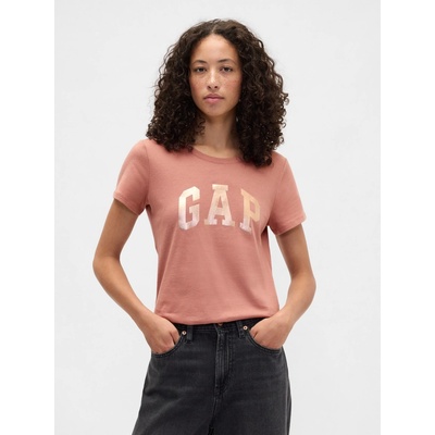 GAP Tričko s logom Hnedá