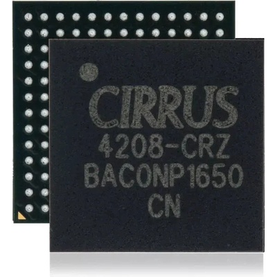 IC čip zvukového ovládača MacBook Pro 13" / 15" A1502 / A1398 (2013–2015) (Cirrus CS4208-CRZR: 353S4080 / U6201: BGA-129 Pin) MAC1600