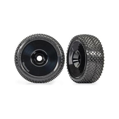 Traxxas колело 3.0", диск черен, гума Response Pro (2)