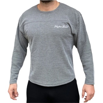 Stefan Botev Рег-Топ Дълъг Ръкав - Сив / Rag Top Long Sleeve - Grey XXL