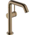 Hansgrohe Tecturis S - Смесител за мивка с изпразнител Push-Open, CoolStart, EcoSmart, четкан бронз 73364140 (73364140)