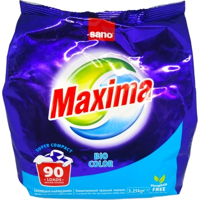 Sano прах за пране, Bio color, 3.25кг, 90 пранета