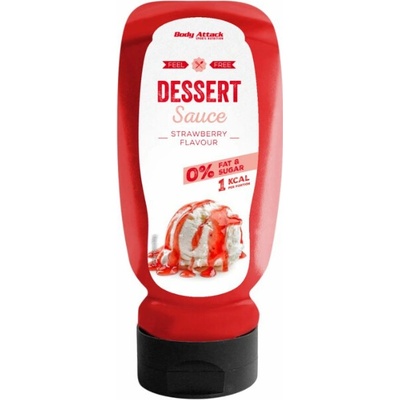 Body Attack Dessert Sauce Strawberry Flavour 320 ml