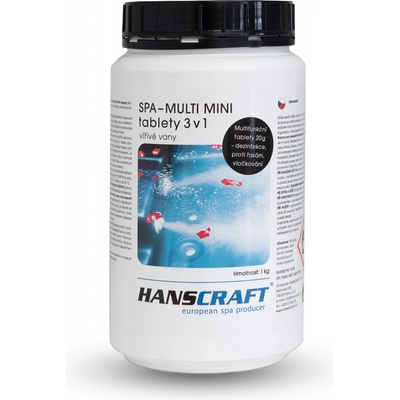 HANSCRAFT SPA MULTI MINI 3v1 tablety 1 kg