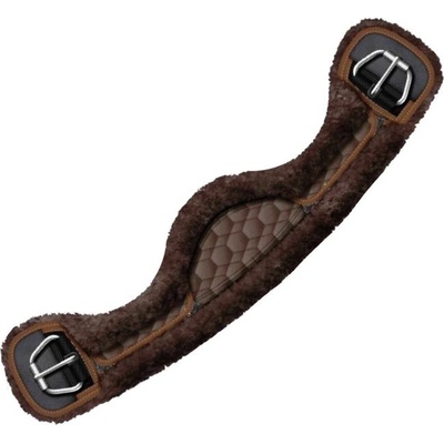 Mattes Podbřišník Crescent s pravým beránkem hnědá hnědá