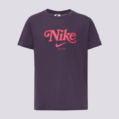 Nike Тениска G Nsw Trend Bf Tee Girl детски Дрехи Тениски HM0528-573 Тъмносин 137-147 (HM0528-573)