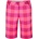 PUMA (14) Golf Plaid Tech Short Womens - Pink