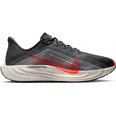 Nike Мъжки маратонки Nike Pegasus Plus Trainers Mens - Grey/Crimson