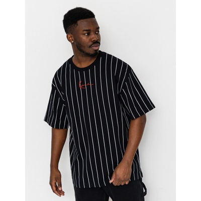 Karl Kani Small Signature Pinstripe black /white