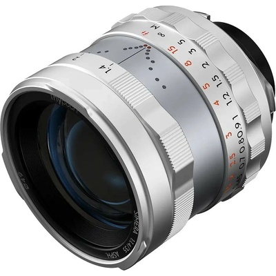 DZO Optics THYPOCH Full-frame Photography Lens Simera 35mm f1.4 for Leica M Mount - Focus Tab - Type ii - Silve