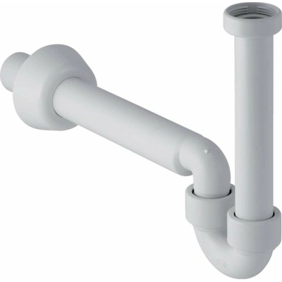 Geberit Príslušenstvo Rúrková zápachová uzávierka na umývadlo a bidet, vývod vodorovný, d 32 mm, alpská biela 151.113.11.1