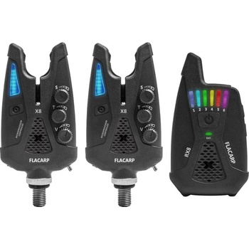Flacarp Sada 2+1 X8 + RX8 Černá