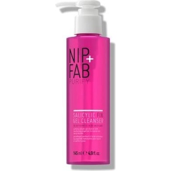 NIP+FAB Salicylic Fix čisticí gel na obličej 145 ml