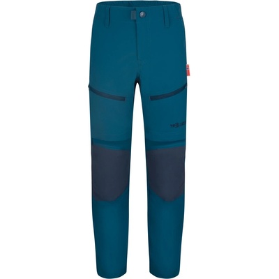 Trollkids Детски панталон със свалящи крачоли Trollkids Kid's Nordfjord Zip-Off Pants Slim Fit Walking trousers - Madeira Blue - размер 164 (EU) (701-1741-0722)
