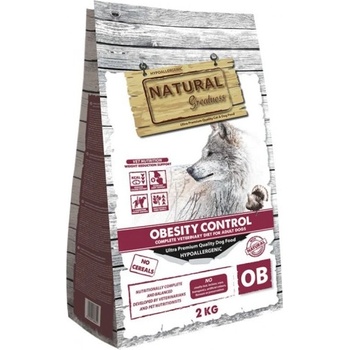 Natural Greatness VET Dog Obesity Control Diet - пълноценна хипоалергенна рецепта без зърнени храни, предназначена за кучета с наднормено тегло - 2 кг ASQ31OB02