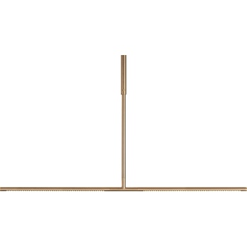 UMAGE Omni Висяща линейна лампа, 107, 4 см, месинг (2600)