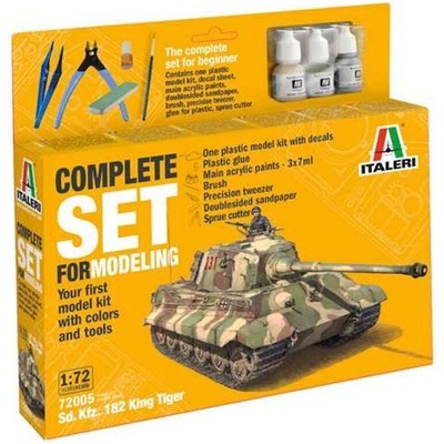 Italeri Sd. Kfz. 182 King Tiger Model Set tank 720051:72