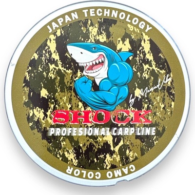 Method Feeder Fans Shock Mussel Leader Camo 100 m 0,50 mm 19,95 kg