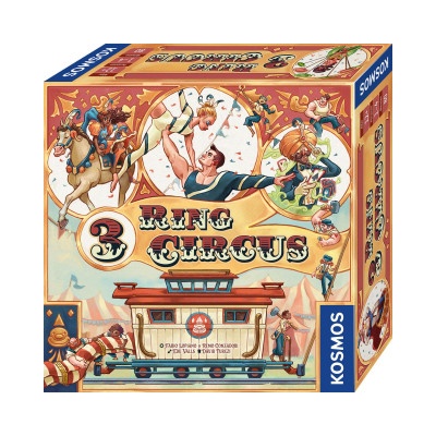 Kosmos Spiele 3 Ring Circus | Fabio Lopiano, Remo Conzadori, Edu Valls
