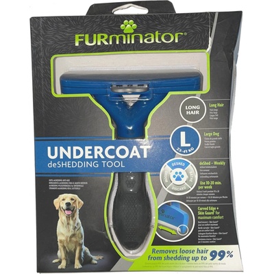 Furminator Hřeben dlouhá srst L 24 - 41 kg – Zboží Mobilmania