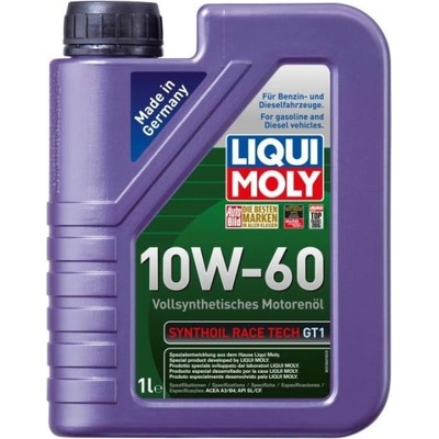 LIQUI MOLY 8908 Synthoil Race Tech GT1 10W-60 1 l