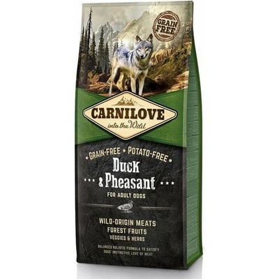 Carnilove Duck&Pheasant Adult kačacie s bažantom 4 kg