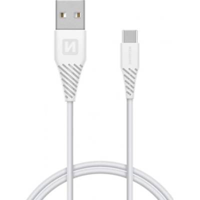 Swissten 71503301ECO USB/USB-C, 1,2m, bílý