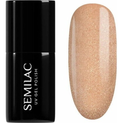 Semilac gél lak 307 Golden Icing Zlatá 7 ml