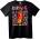 NOONEBRAND Тениска Караоке русалка - 3XL, Black