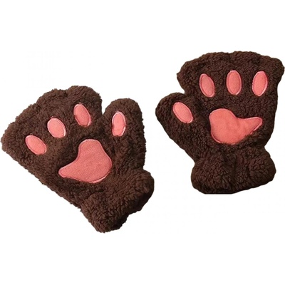 HARAHU Безпръстови ръкавици pa-21322 - Тъмно кафяво kp21322 (pa-21322)