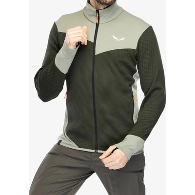Salewa Puez Waffle Hyb PL Jacket olive/shadow