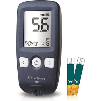 SD Biosensor Codefree set + 10 prúžkov