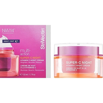 StriVectin Multi-Action Super-C Night Vitamin C Night Cream озаряващ нощен крем с витамин с унисекс 50 мл