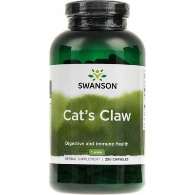 Swanson Cat's Claw Kočičí Dráp 500 mg 250 kapslí