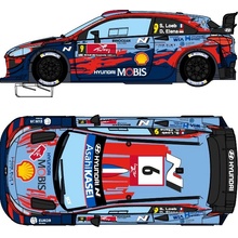 SCX Advance Hyundai i-20 WRC Loeb Türkiye