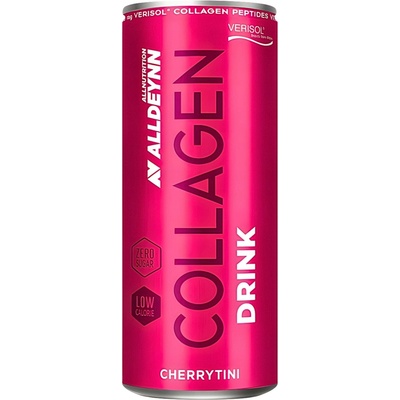 Alldeynn Collgen Nápoj s příchutí třešně a jablka s kolagenem bez cukru 330 ml