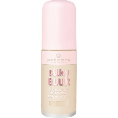 Essence silky BLUR prirodzene krycí hydratačný make-up pre matný vzhľad 100 30 ml