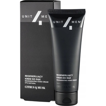 Unit4Men Regenerating regenerační krém na ruce Citrus and Musk 75 ml