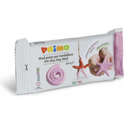 PRIMO Samotvrdnoucí hmota 500 g světle růžová