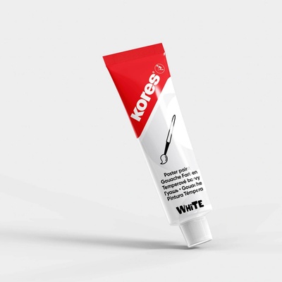 Kores temperová barva 12 ml bílá – Zboží Dáma