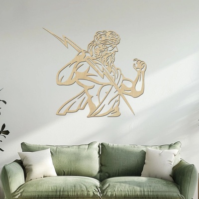 dřevo života Dřevěná dekorace ZEUS Rozměry (cm): 80x70, Zvolte barvu dekoru: Javor