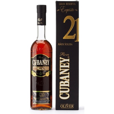 Cubaney Exquisito Solera 21y 40% 0,7 (karton)