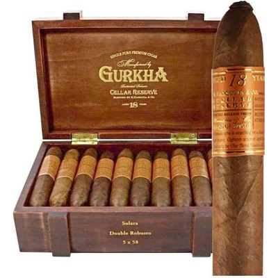 Gurkha SOLARA DOUBLE ROBUSTO 18 YEARS 20 ks