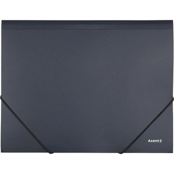 Папка PP с ластик A4 Axent-2 Сив (A4)