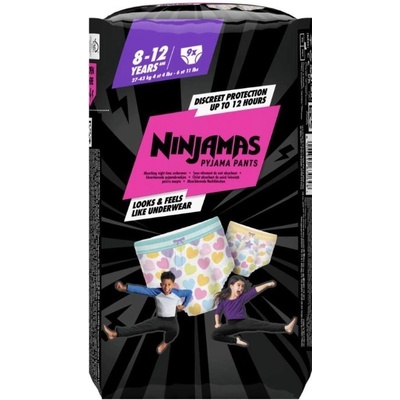 Ninjamas Pyjama Absorpční Kosmické lodě 8 let 9 ks